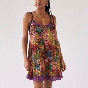 Women’s Urban Outfitters Urban Hanna Celia Tiered Dress Size Large